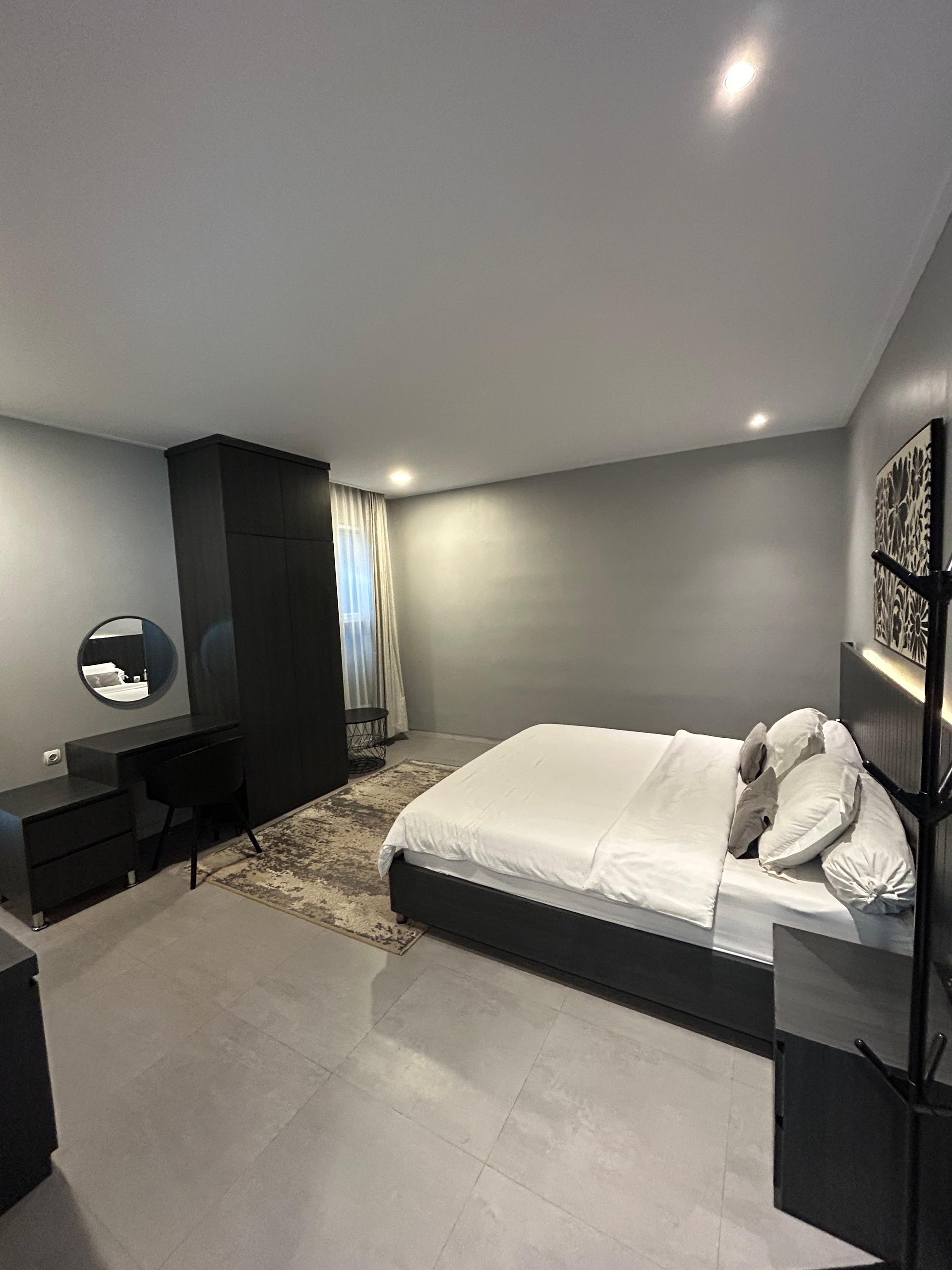 King bed with dressing table in an Armada Resort villa